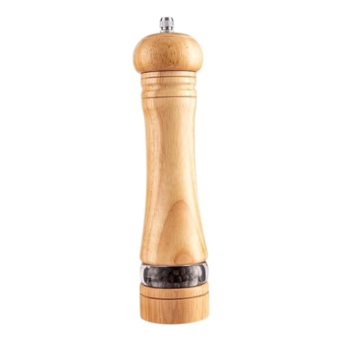 Colcolo y pimienta de molienda para botella de condimento para madera de barbacoa de barbaco, MarrÓn