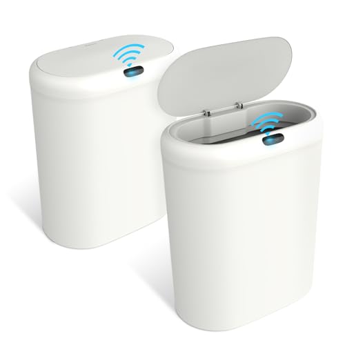 Caneca de basura automática con sensor 4 galones, pack 2