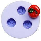 Longzang mini cherry f0178 Fondant molde de silicona azúcar Mold Craft moldes DIY NY Cake, para decoración de tartas