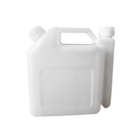 AK 1,5 l liter 2-takt bensin bränsle oljeblandning flaska behållare för trimmer motorsågsverktyg delar 1:25