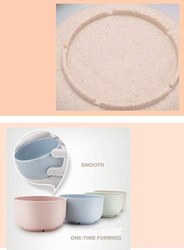 Wheat Straw Bowls 14oz Set of 4 - Unbreakable Cereal and Salad Bowl for Kids and Adults - Eco-Friendly Bowls for Snack, Soup and Dessert - Microwave & Dishwasher Safe - Image 5