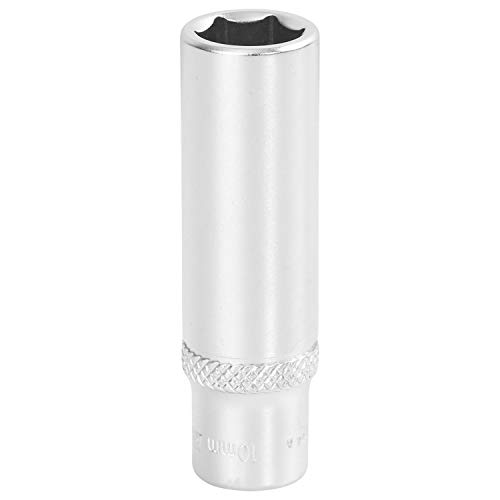 Oem Tools 22274 10 Mm Metric Deep Socket, 1/4 Drive | 6 Point | Thin Wall Deep Socket, Designed To Fit Where Other Sockets Canâ€™T | Useful Automotive Tool | Chromed Steel | Rust Resistant #TOP1