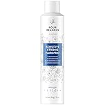 No Nothing Strong Hairspray, Fragrance Free, Hypoallergenic, Unscented Hair Spray for Women with Sensitive Scalp, Strong Hold Finishing Control, Clean, Gentle Styling, 214g