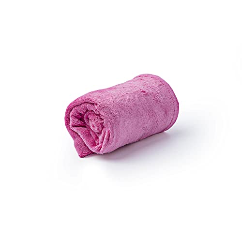 Cottish Microfiber Hair Towel Wrap, Super Absorbent Quick Dry Hair Turban For Drying (Red Rose) #TOP2