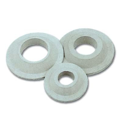 10PZ GUARNIZIONE CONICA X PILETTA GOMMA BIANCA 1/2