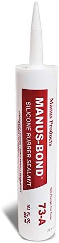 5X Manus-Bond 73-A Fix/Repair Sealant Sealer 300ML Silicone Rubber Aluminum