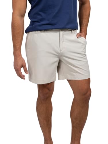 Image of Chubbies Everywear Men's Shorts - Mens Shorts Casual 6in Inseam, Elastic Waist, Water-Resistant, Zipper Pocket
