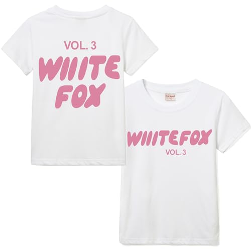 Cotton Fox Girls T-Shirt Children Boys Top for 3-13 Years Kids Casual Tee (White,11-12 Years,11 Years,12 Years)