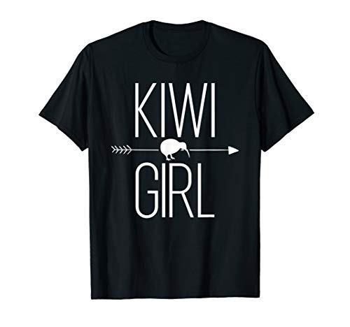 Kiwi Girl Gift For Women Bird Animal Lover T-Shirt