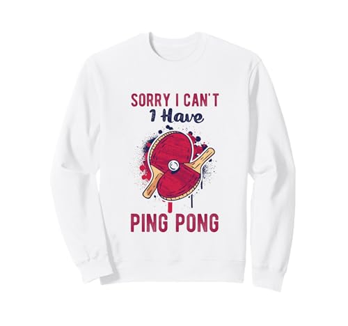 Sorry I Can't Have Practice Funny Table Tennis Player Quote �g���[�i�[
