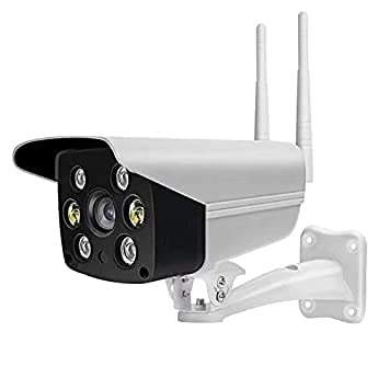 Grousale 6MP Bullet Waterproof Weatherproof Coloured Day/Coloured Night Vision, Two Way intercomm Outdoor Inddor Security Camera