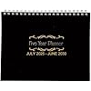5 Year Calendar Planner (Black, 11 * 8.5″ July 2025-June 2030)