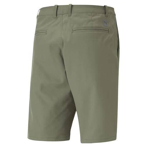 PUMA Short de Golf Dealer 10" Homme 32 Dark Sage Green