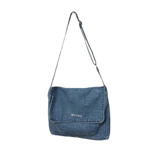 Sac en jean bleu vintage UKCOCO : fini le désordre avec ce format moyen fonctionnel