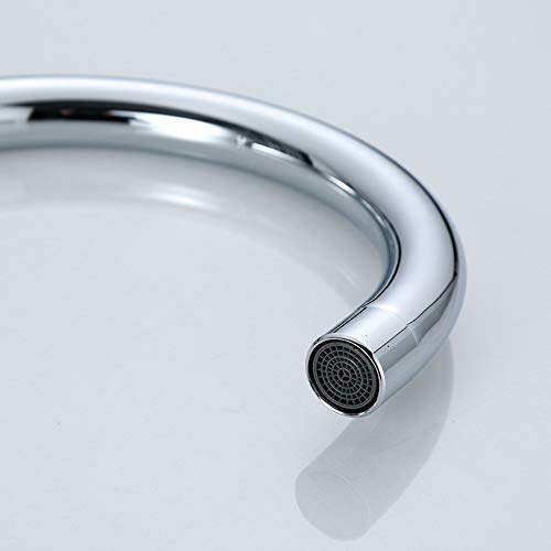 Robinet d'évier en acier inoxydable 304 avec finition électroplaquée - 5