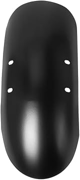 Motorcycle Metal Iron Short 13 5/8 Front Fender Mudguard Fit for Harley David-son Forty-Eight XL1200X 2010-2017 (Matte Black)