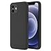 Produktbild NEW'C Hülle für iPhone 12 Mini (5,4 Zoll) - Ultra Thin Silikon Schwarz Silikon Gel TPU Soft Cover Case Schutzhülle Kratzfeste mit Schock Absorption