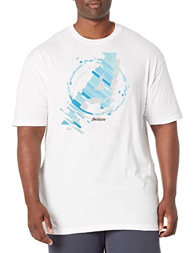 T-shirt Marvel Symbole Glitch homme pour un look geek et branché au quotidien