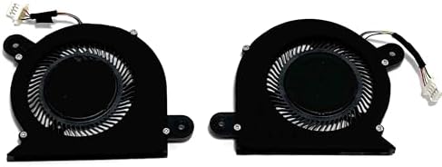 BestParts New CPU+GPU Cooling Fan Replacement for DELL XPS 13 9300 Laptop, P/N: 0WX28K 0FRK0V, WX28K FRK0V