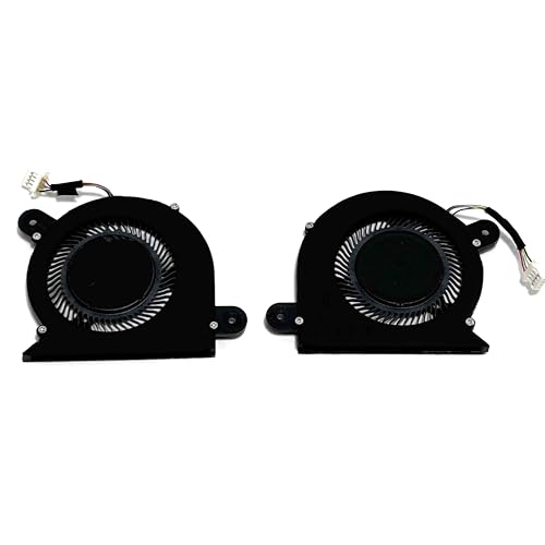BestParts New CPU+GPU Cooling Fan Replacement for DELL XPS 13 9300 Laptop, P/N: 0WX28K 0FRK0V, WX28K FRK0V