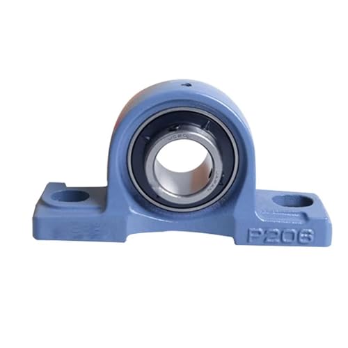 Image of MJINA Pillow Blocks Units Cast Housing Set Screw Type Bearing UCP 204 205 206 207 208 209 210 Hardware Pneumatic Accessories(UCP204)