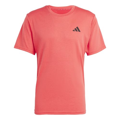 adidas Hombre Train Essentials Feelready Novelty T-Shirt, Pure Ruby, 3XL