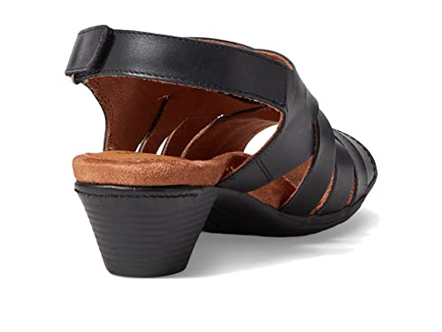 Cobb Hill Laurel Woven Sandal Black Leather 9 A - Narrow by Cobb Hill - Used condition - Image 5