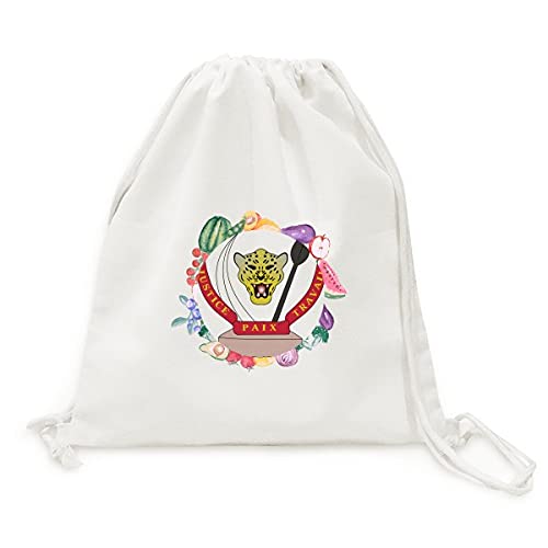 Sac en tissu pliable aux couleurs du Congo pour vos marchés frais