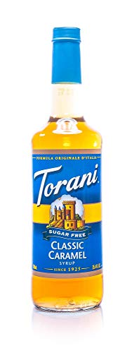 Torani Sugar Free Caramel Flavour Syrup, 750ml