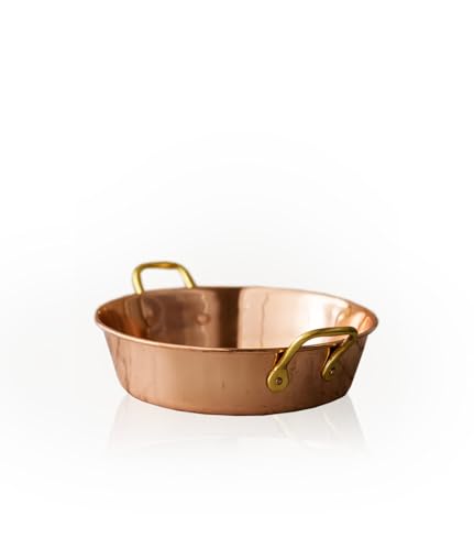 Galley and Fen 11-Inch Fait Tout Cooking Pan &ndash; Multi-Use Copper Skillet for Baking, Frying...