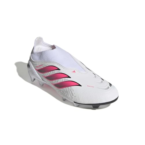 adidas Unisex League Laceless Firm Ground, White/Solar Turbo/Black, 13.5 by adidas - Used condition - Image 3