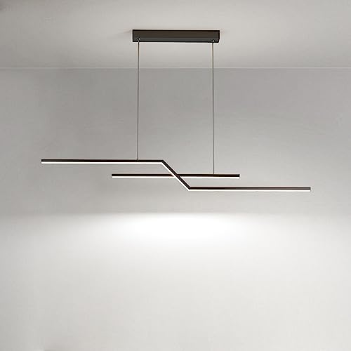 Luz LED regulable moderna para techo con estilo minimalista en color negro y detalle dorado