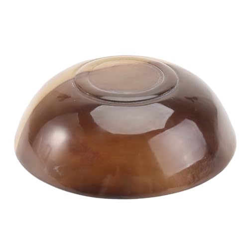 NULYLU Natural Smooth Horn Shaving Bowl for Shaving Soap Men's Grooming Kit Bathroom Use