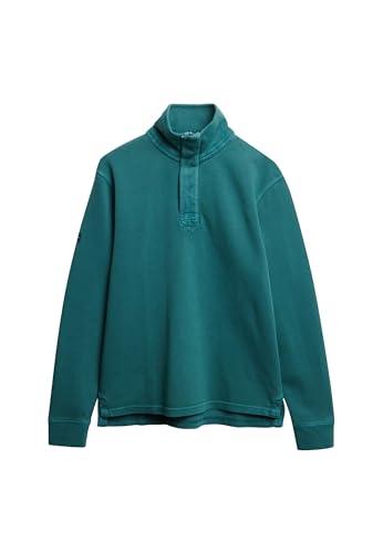 Sweat shirt Superdry Sweatshirt demi zip Cotton Classic Pique Henley EU - vue 8