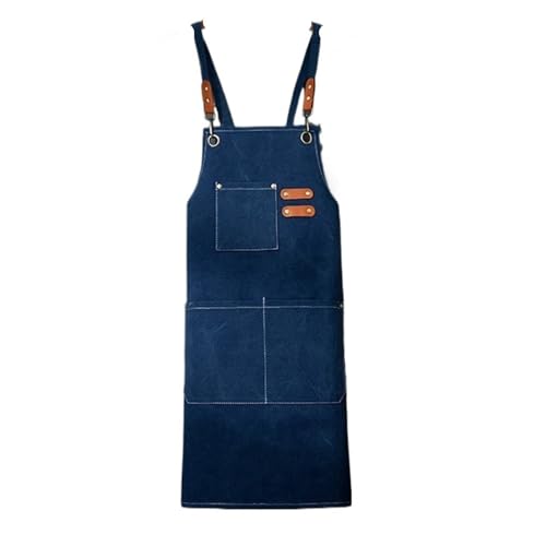 Tablier de cuisine imperméable en toile idéal pour le travail du bois et l'art