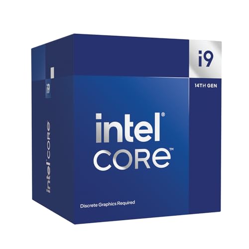Intel® Core™ i9-14900F Desktop Processor 24 cores (8 P-cores + 16