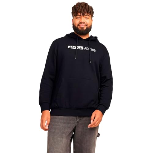 JACK & JONES Male Kapuzenpullover Plus Logo Kapuzenpullover