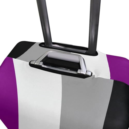 Drapeau de fierté asexuée housse élastique bagage grand format XL - 5