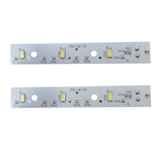 Image of 2X Refrigerators LED Light Board for GE GSS25GYPBCFS, GSS25GYPECFS,GSS25GYPFCFS,GSS25GYPJCFS,GSS25IENWHDS,for 4468532, EAP11767930, LED3344588 Update Version by Koerlam