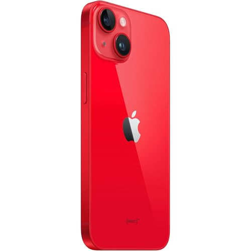 Apple iPhone 14, 128GB, (PRODUCT) Red - Unlocked (Renewed)