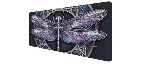 Tapis souris XXL violet haut de gamme 1000x500mm aux finitions de précision