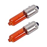 2 Pack Amber Front Turn Signal Bulb - Direct Replacement for 18642-21007-S,...