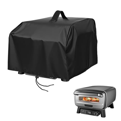 Modchase Pizza Oven Cover for Ninja Outdoor Pizza Oven MO201 420D Oxford BBQ Cover Waterproof Outdoor Pizza Oven Accessaries for Pizza Ovens-59x42x32cm