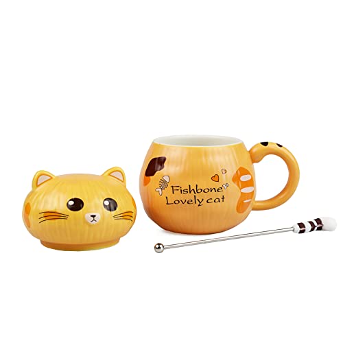 QUNUNOIRE-Tazza Carino Tazza da Caffè in Ceramica