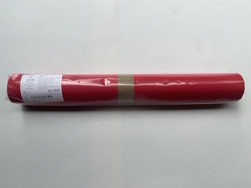 Wooqu Book Cloth, Fabric Surface and Paper Backed, Durable, Strong, 17x29”, for Book Binding Red - Image 2