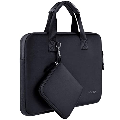 HSEOK 11.6 12.9 13 inch Elastic Laptop Sleeve with Small Case Compatible with 13 inch MacBook Neo Air Pro M5/M4/M3/M2/M1