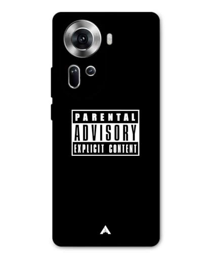 Image of Premium Explicit Case for Oppo Reno 11 Soft-Touch Metal TPU Back Cover, Shockproof, Designer, Aesthetic Mobile Phone Case (Glossy Finish)