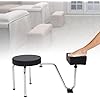 Amazon.com: SABUIDDS Pedicure Foot Rest Chair,Swivel Adjustable ...
