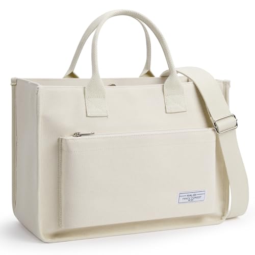 Sac fourre-tout de travail femme Fancy Forest grand format en toile zippé