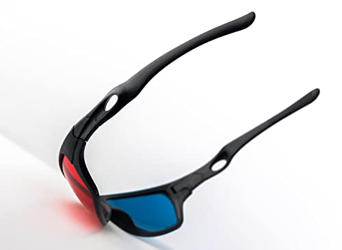 Occhiali 3D Anaglifici Precorn - Rosso/Ciano, Per Film, Giochi PC E TV 3D - Foto 5